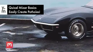 Quixel Mixer Basics. Easily Create Potholes!