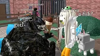 mm2 funny moments + godzilla 🦕+ wild blondina 😵