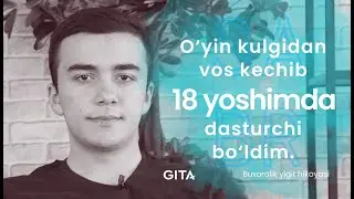 O'yin kulgidan vos kechib 18 yoshimda dasturchi bo'ldim.