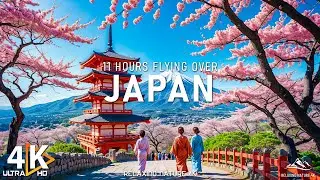 JAPAN 4K UHD - Beautiful Nature Scene of Planet Japan with Relaxing Music  - 4K Video UHD