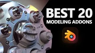 How can Blender modeling addons be an asset?