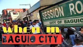 BAGUIO CITY FREE TRAVEL ! // VLOG 05