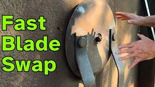 The EASIEST Way To Remove Brush Cutter Blades - Save TIME And STRAIN