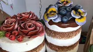 Лепим цветы. часть 3