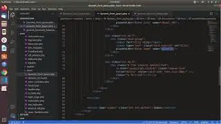 Dynamic Form using jQuery in PHP, CodeIgniter  || Add Fields dynamically with Add and Remove Button