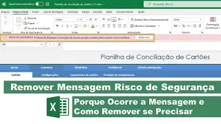 A Microsoft Bloqueou a Execução de Macros Porque a origem deste Arquivo Não é Confiável