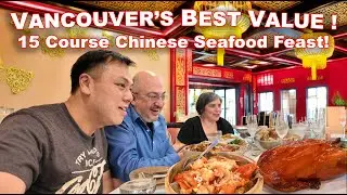 Vancouver's Hidden Gem: Huge Seafood Feast a Family Chinese Restaurant: Lobster, Crab, Peking Duck!