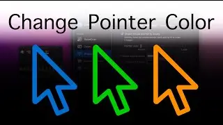 How To Change Pointer Color in MacOS 12 Monterey