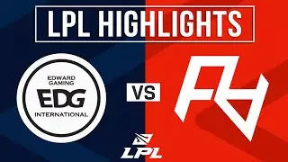 EDG vs RA Highlights ALL GAMES | LPL 2024 Spring | Edward Gaming vs Rare Atom