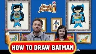 How To Draw Batman | Learn to Draw | Step by Step Tutorial