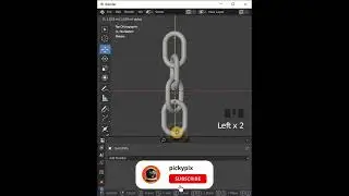 Create Chain in Blender #shorts