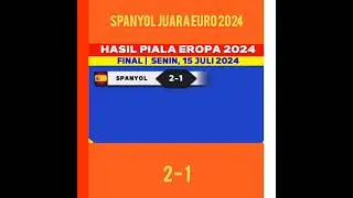 JUARA EURO 2024 #shorts #football