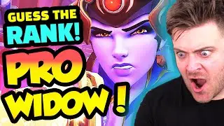 GUESS THE RANK! - PRO CONSOLE WIDOW?! | Overwatch Coaching