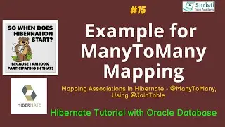 Hibernate Tutorial for beginners | Hibernate Full course - Mapping Associations - ManyToManyMapping