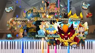 Brawl Stars Season 25 Ragnarok Menu Music Piano