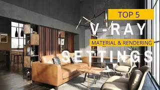 5 Tips for V-Ray Pro Rendering | V-Ray Material & Rendering Settings