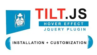 Tilt Hover Effects | Mouse over Parallax Hover Effects | Jquery Plugin Tutorial # 3