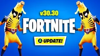 *NEW* FORTNITE UPDATE!! FREE CYBERTRUCK, DEADPOOL & WOLVERINE SKINS, FALL GUYS & MORE!