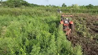 Sturdy Tractor, Perfect for Plowing, Cultivating, Cassava, and Mountain Plantations