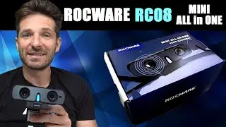 ROCWARE RC08 2K HD Webcam with Microphone & Speaker Unboxing Setup Review