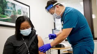 First doses of the Pfizer COVID-19 vaccine administered at the Durham VA