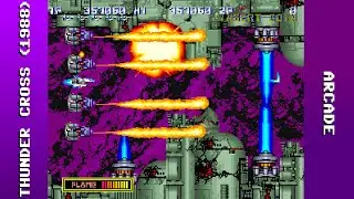 Thunder Cross Longplay (Arcade) [QHD]