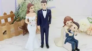 FIGURAS DE TARTA DE NOVIOS DE BODA ​✨​ | DECORACIÓN PARA BODA| IDEAS  ORIGINALES | 🎁​ REGALANTES.COM