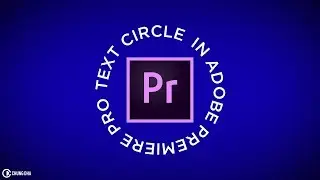 Text circle animation reveal // 5 min Adobe Premiere Pro tutorial // Chung Dha