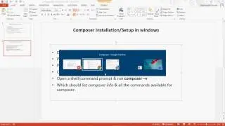 PHP Composer   Windows Installation Tutorial