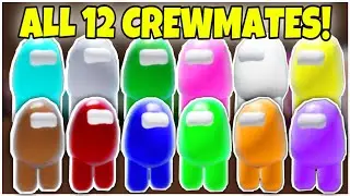 How to get ALL 12 NEW AMONG US BADGES + CREWMATES MORPHS/SKINS in PIGGY RP : INFECTION! - ROBLOX