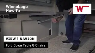 Winnebago View & Navion How To: Fold Down Table & Chairs