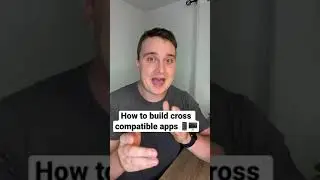 How to build cross compatible mobile apps📱#technology #programming #opensource #productivity