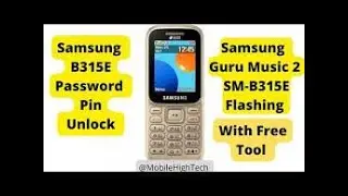 Samsung B315e paswod unlooke