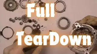 Full transmission gearbox teardown of Makita DHP484 18V brushless drill