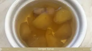 Ginger syrup : Benefits of ginger water : Ginger stem or root