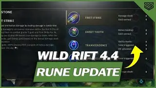 *FIRST LOOK* NEW RUNE UPDATE 🔥 WE CAN NOW SEE STATS! - WILD RIFT PATCH 4.4