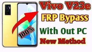 Vivo V23e FRP Bypass | Vivo V23e FRP Bypass without PC | New Method 2024 | Naseem Babar