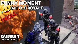 Funny Moment Call Of Duty Mobile - Trolling Noobs Battle Royale mode