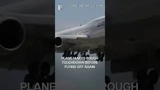 Watch: Planes Touch-and-Go Landing Caught on Cam | Subscribe to Firstpost