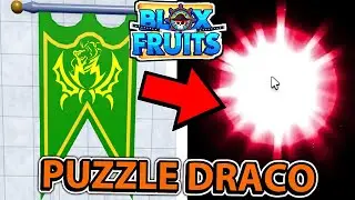 ELE FEZ O PUZZLE DA RAÇA DRAGONIAN NO BLOX FRUITS UPDATE!