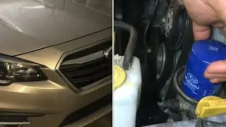 OIL CHANGE 2017 18 19 subaru legacy