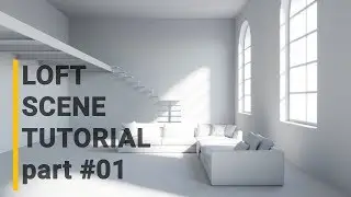 3ds Max 2020 Corona Loft Scene Modeling Workflow