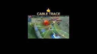 FANNY MANIAC! CABLE TRACING IS FUN 🤙😁 | MLBB #mobilelegends #fannyvideo #shorts