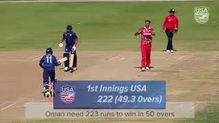USA v Oman, Match 3 - Full Highlights
