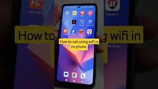 How to call using WiFi in mi phone #shorts #mi #volte #wificalling