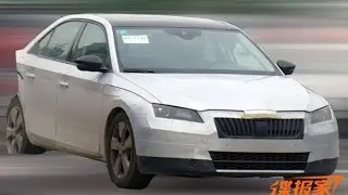 2016 Skoda Octavia facelift starts testing in China (Spyshots)