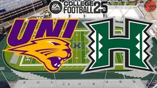 Northern Iowa vs Hawaii Week 4 College Football 25 (SIM)