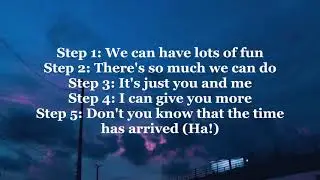 New Kids On The Block - Step By Step (Lyrics)