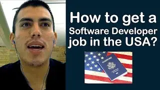 How to get a software developer job in the USA?