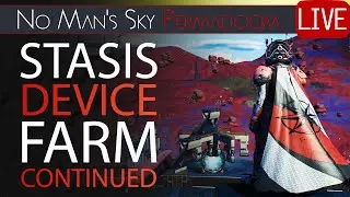 Continuing the Mini Stasis Device Farm - Hardcore Difficulty | No Mans Sky Waypoint - Permadoom #19